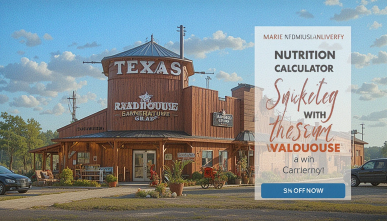 Texas Roadhouse Nutrition Calculator: Make Better Food Choices with Confidence